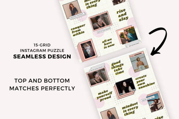 15 Plantillas Puzzle para el Feed de Instagram