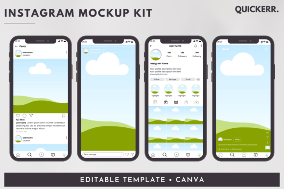 Plantilla feed Instagram Canva