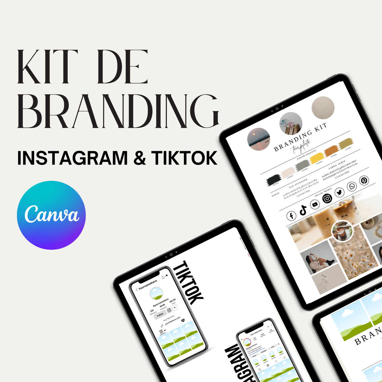 Kit de marca para redes sociales (canva)