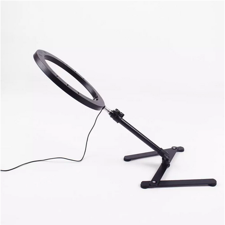 Aro de luz con tripode