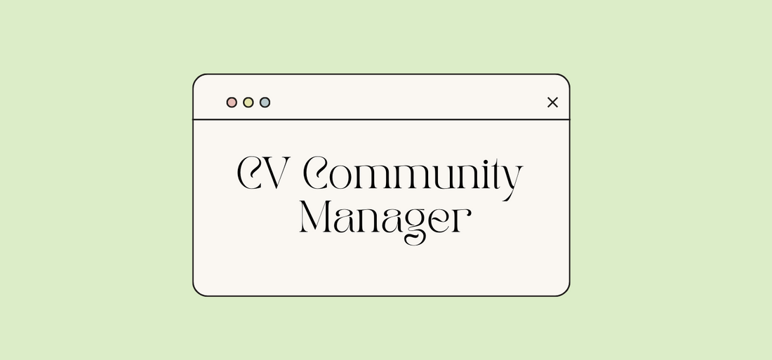 ¿Qué poner en un CV de Community Manager?