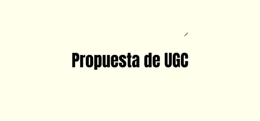 Propuesta de contenido para una marca UGC