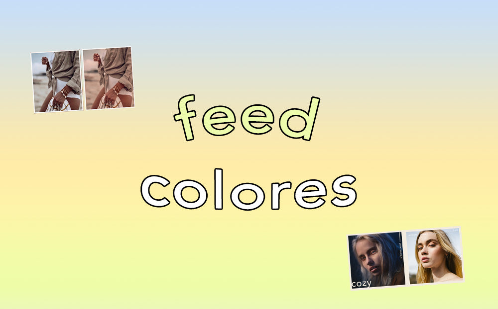 Cómo hacer un feed por colores