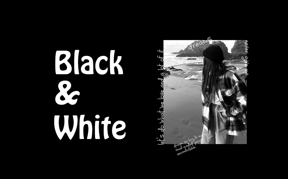 Preset blanco y negro para Lightroom