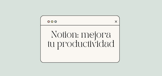 Como organizar mi tiempo en Notion + Plantilla aesthetic