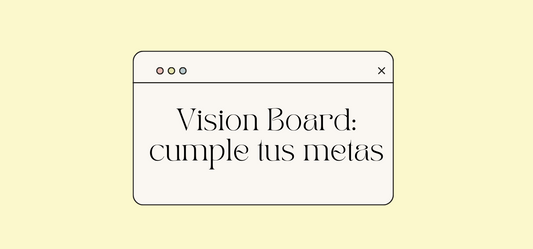 Cómo hacer un vision board en Canva - tablero de visión plantilla