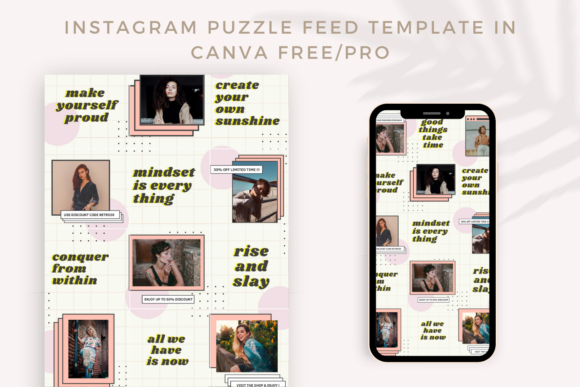 15 Plantillas Puzzle para el Feed de Instagram – Writeres