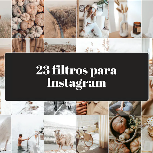 PACK DE PRESETS: 23 filtros para Lightroom