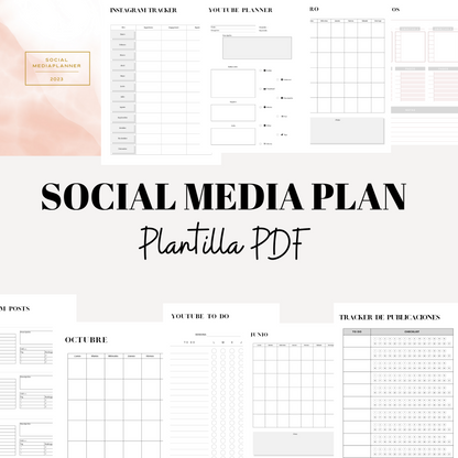 Plan de Redes Sociales - PDF